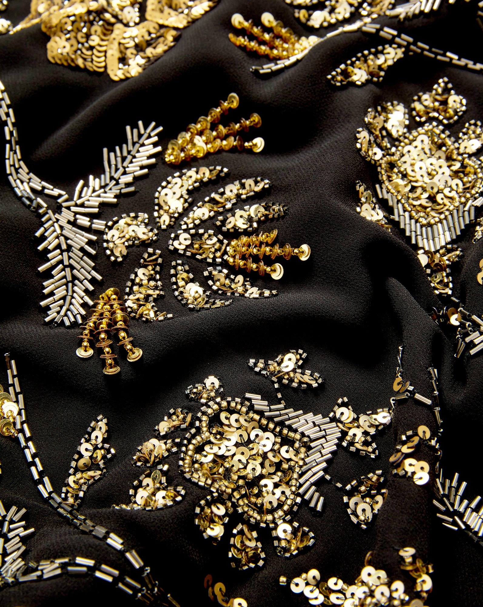 Veronica Beard Medina Floral-Embellished Maxi Skirt - Black
