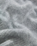 Veronica Beard Mazzy Brushed Cashmere Sleeveless Sweater - Heather Grey