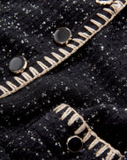 Veronica Beard Ceriani Tweed Jacket - Black