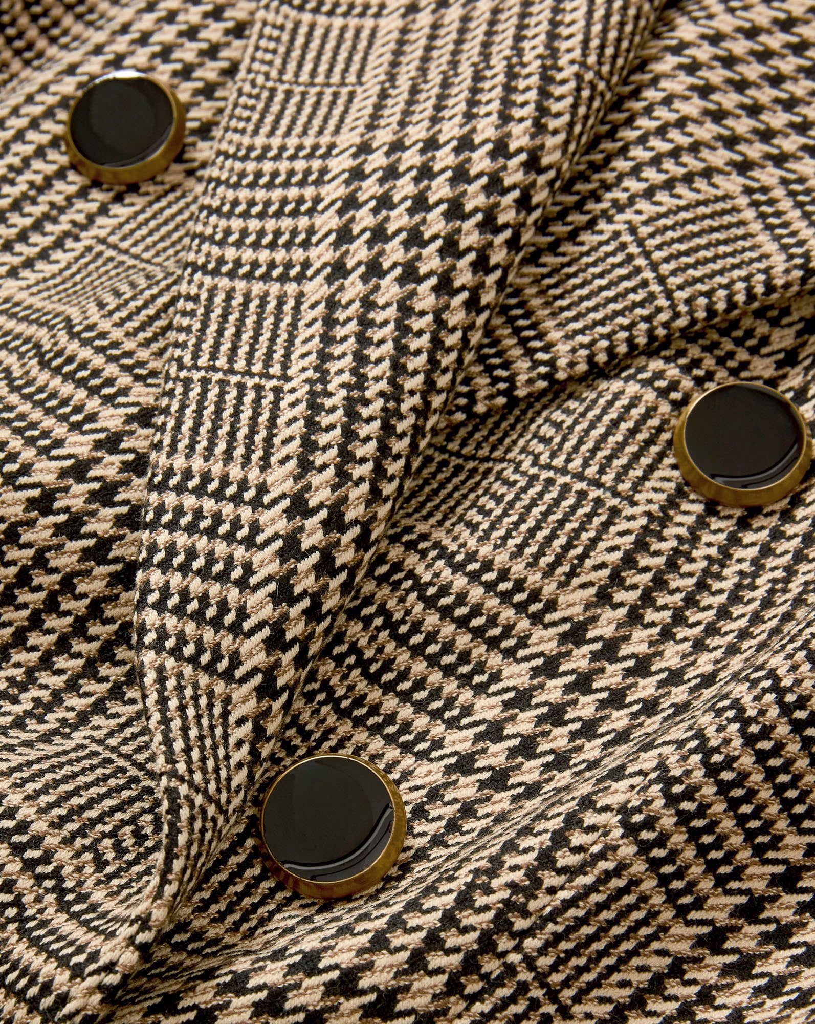 Veronica Beard Rhys Houndstooth Dickey Jacket - Black Multi