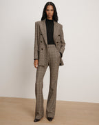 Veronica Beard Gracie Flare Pant - Black Multi
