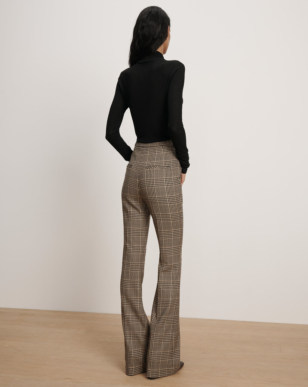 Veronica Beard Gracie Flare Pant - Black Multi