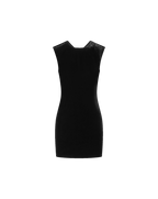 Veronica Beard Svetlana Velvet Mini Dress - Black