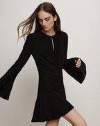 Veronica Beard Ezri Mini Dress - Black