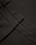 Veronica Beard Tonelli Double-Waistband Pant - Black