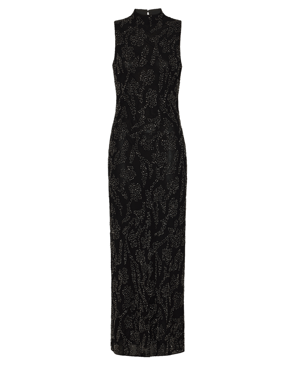 Veronica Beard Sylven Beaded Maxi Dress - Black