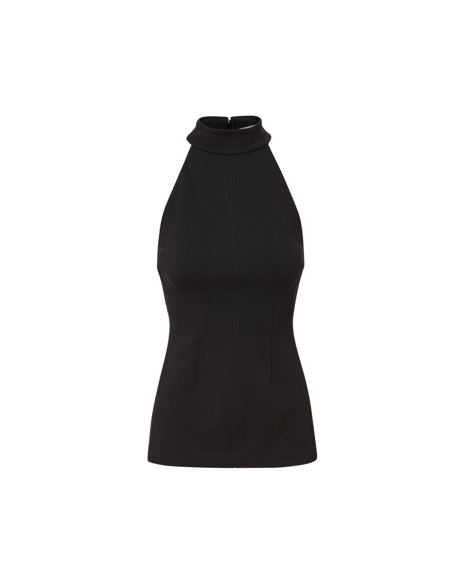 Veronica Beard Johanne Halter Top - Black