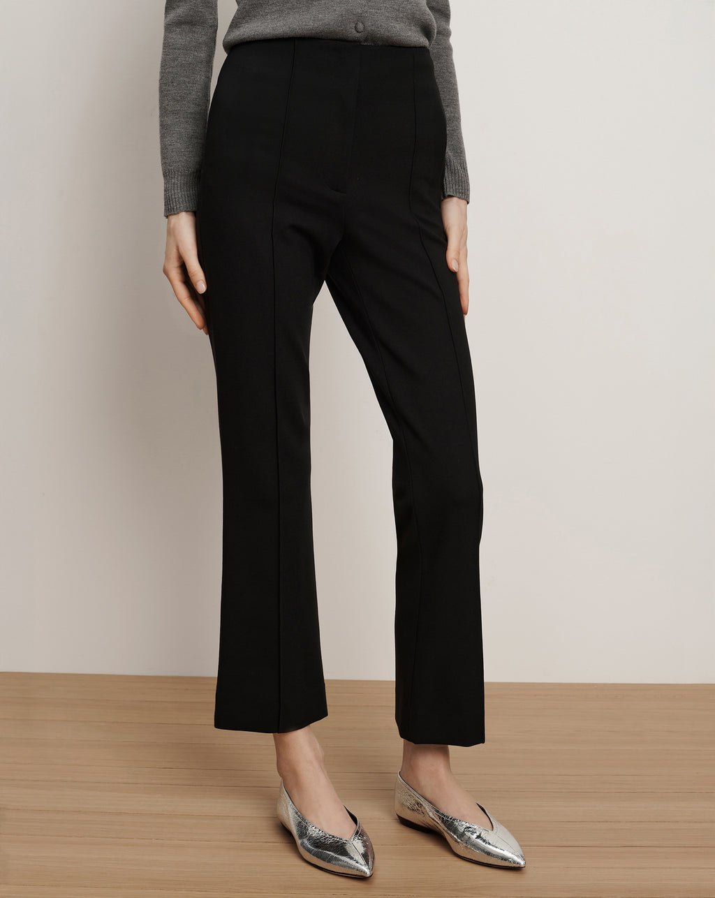 Veronica Beard Kean Slim-Leg Pant - Black