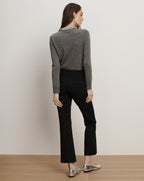 Veronica Beard Kean Slim-Leg Pant - Black