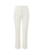 Veronica Beard Kean Slim-Leg Pant - Dove White