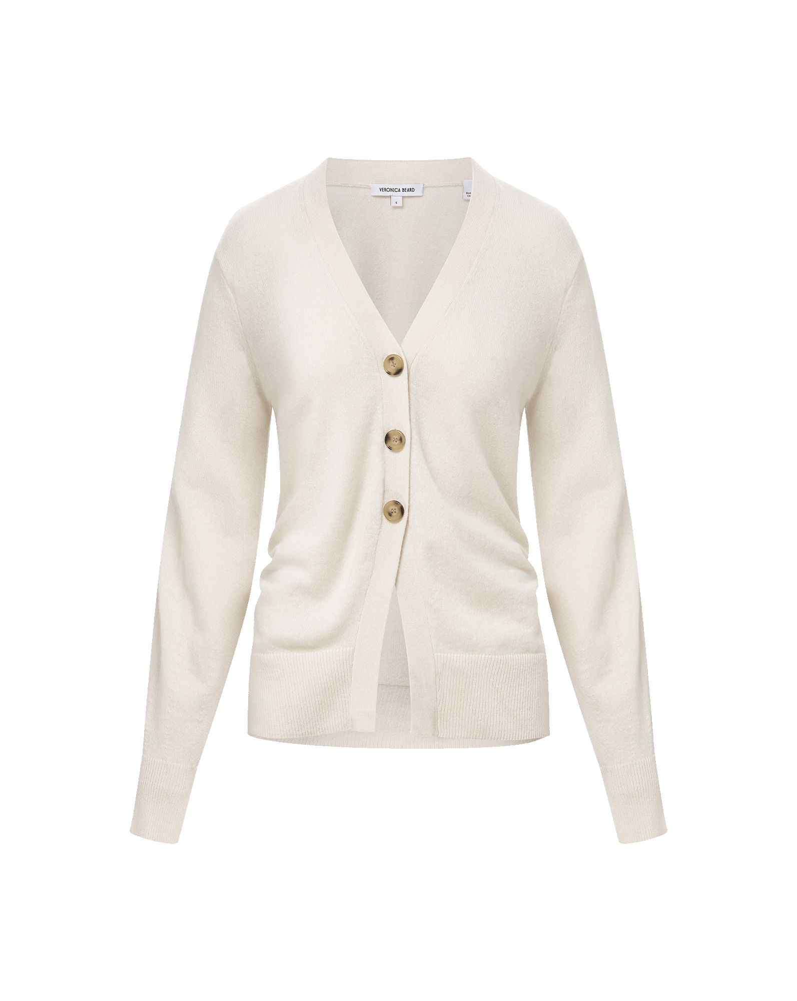 Veronica Beard Lamotte Cashmere Cardigan - Ivory