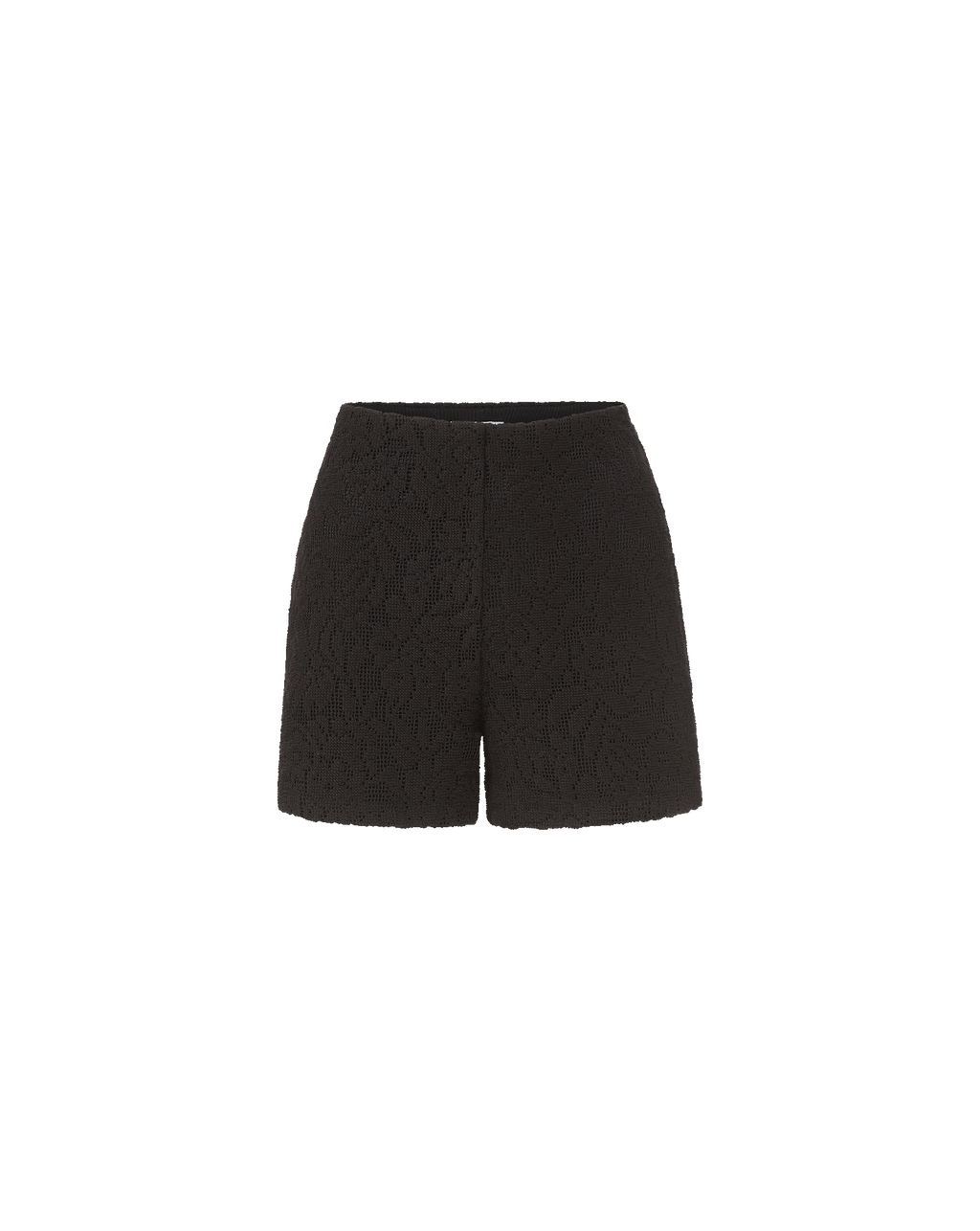 Veronica Beard Yadira Lace Short - Black