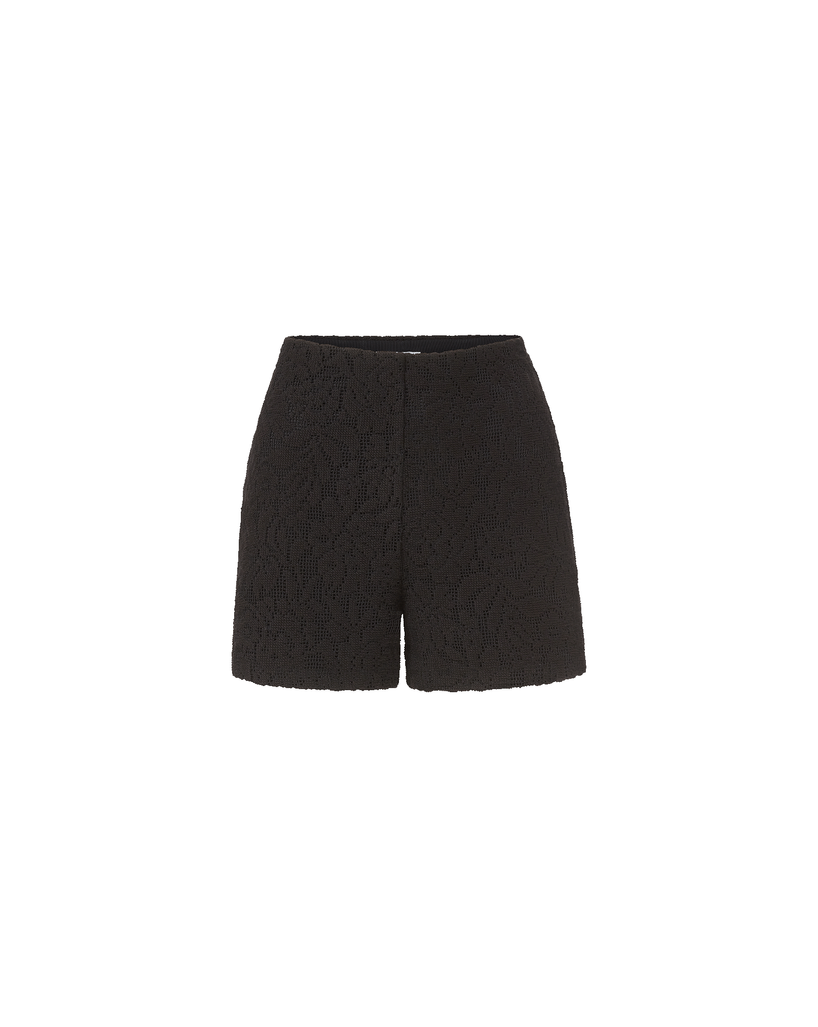 Veronica Beard Yadira Lace Short - Black