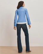 Veronica Beard Bonnie Button-Down Shirt - Cadet