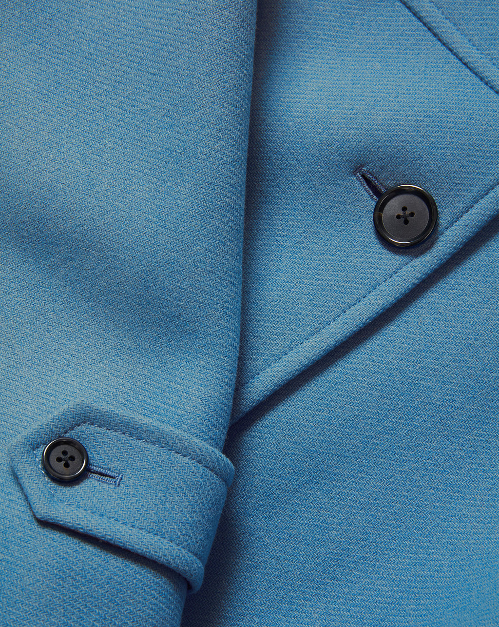Veronica Beard Laurent Cocoon Dickey Coat - Blue Jasper
