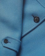 Veronica Beard Laurent Cocoon Dickey Coat - Blue Jasper