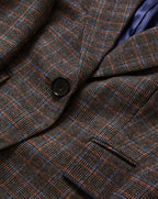 Veronica Beard Tyra Plaid Dickey Jacket - Charcoal Multi