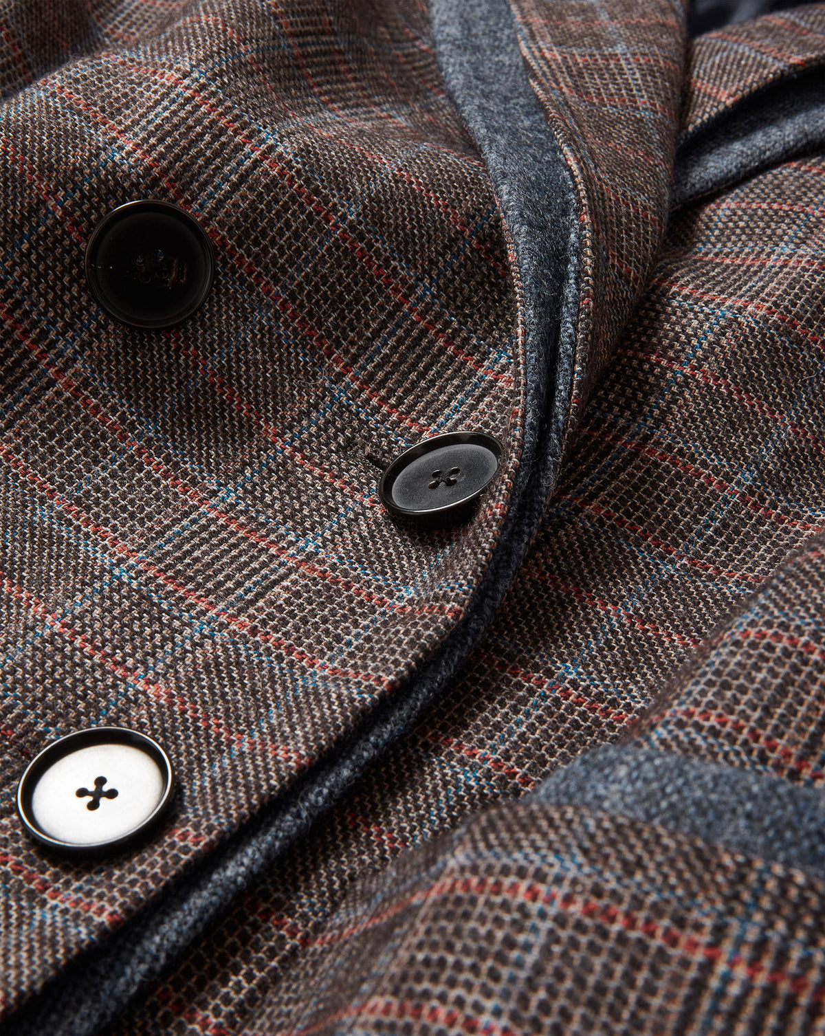 Veronica Beard Hedi Plaid Dickey Jacket - Charcoal Multi