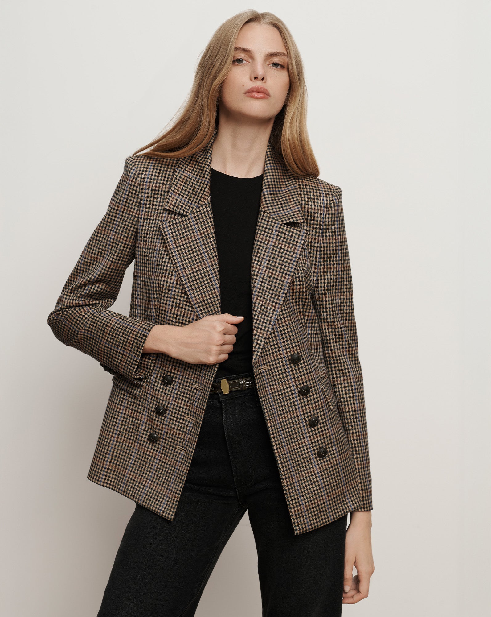 Veronica Beard Claude Dickey Jacket - Russet Multi