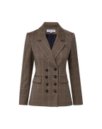 Veronica Beard Claude Dickey Jacket - Russet Multi