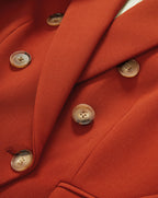 Veronica Beard Miller Dickey Jacket - Carnelian Red