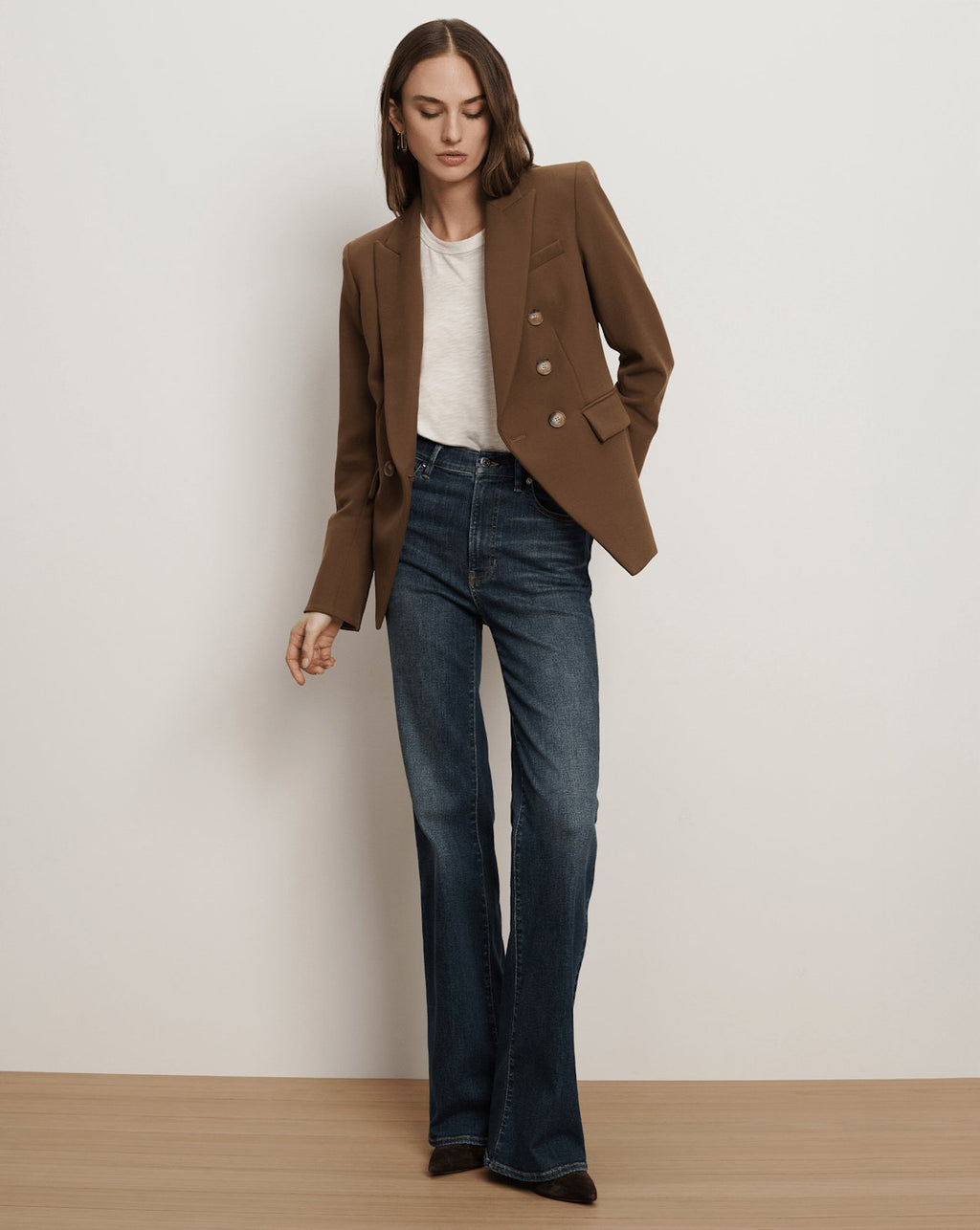 Veronica Beard Miller Dickey Jacket - Walnut