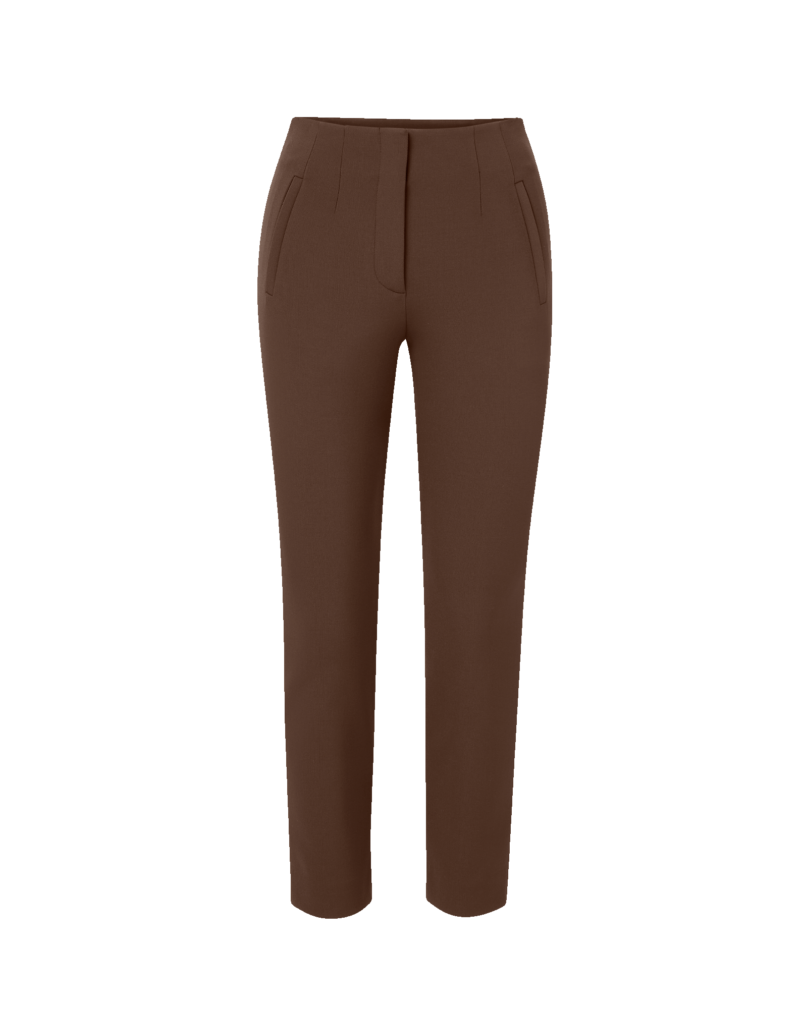 Veronica Beard Stila Slim Pant - Walnut