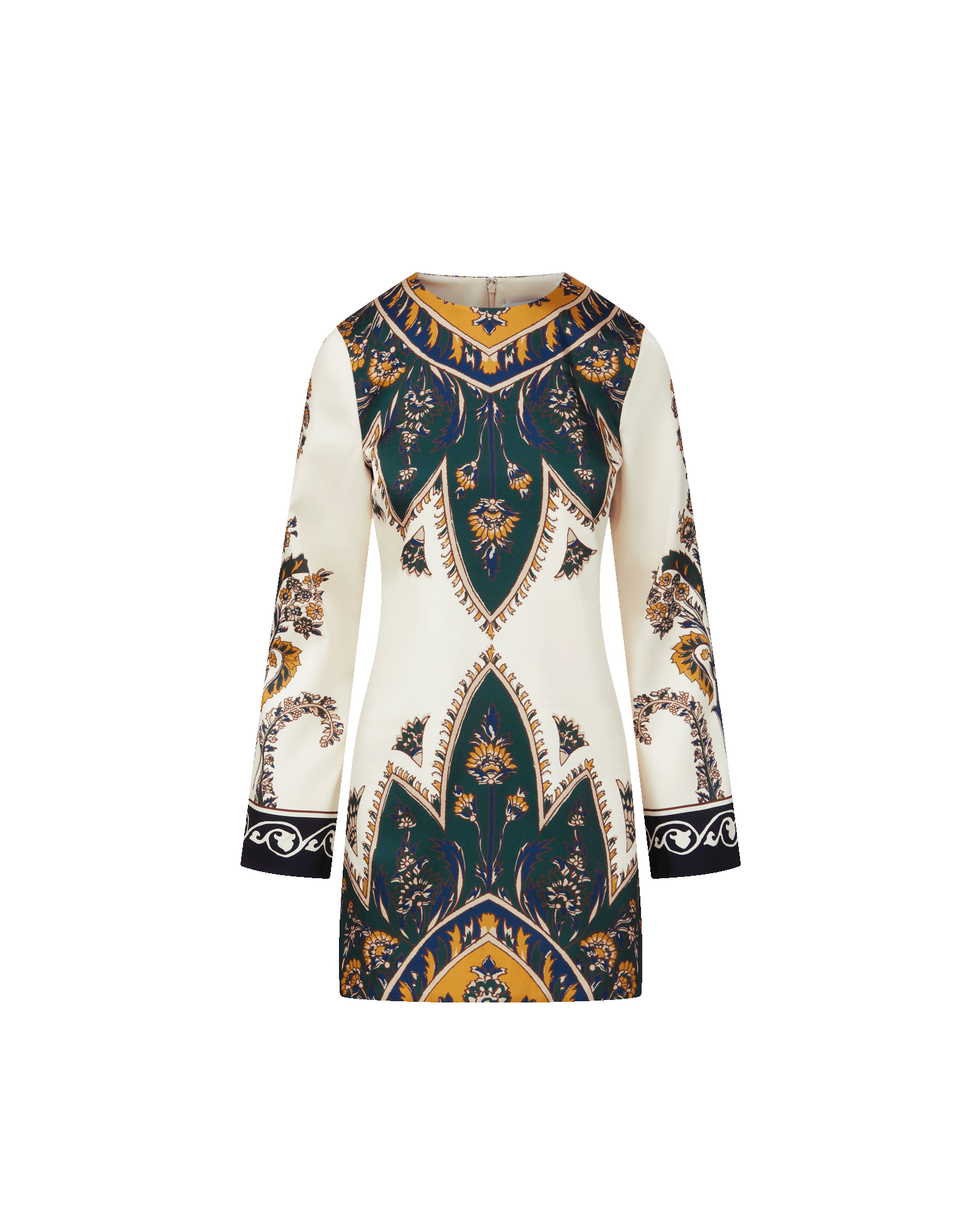 Veronica Beard Cromwell Mini Dress - Ecru Multi