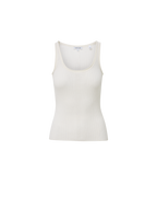 Veronica Beard Birke Merino Wool Tank Top - Ivory