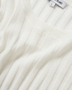 Veronica Beard Debois Merino Wool Top - Ivory