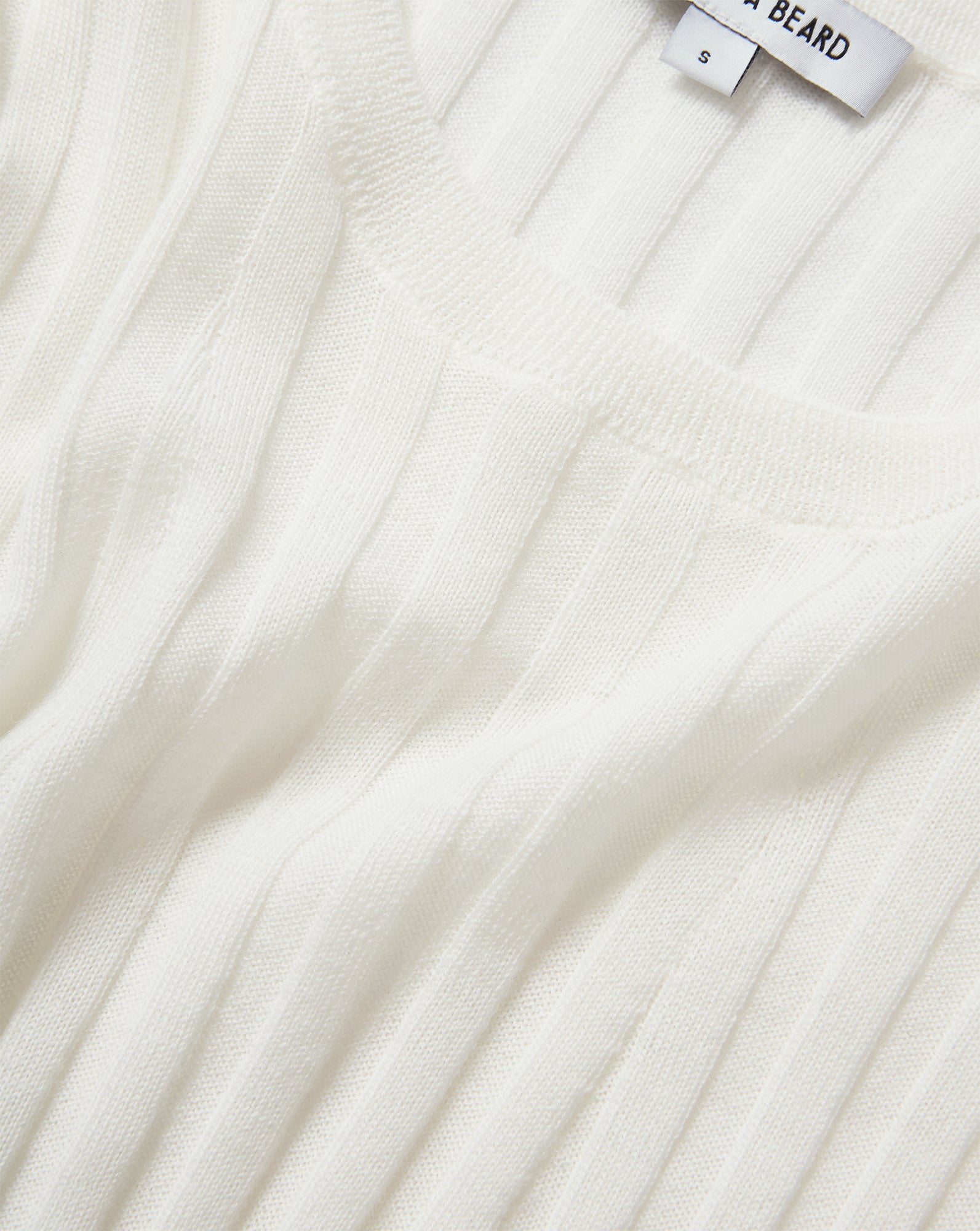 Veronica Beard Debois Merino Wool Top - Ivory