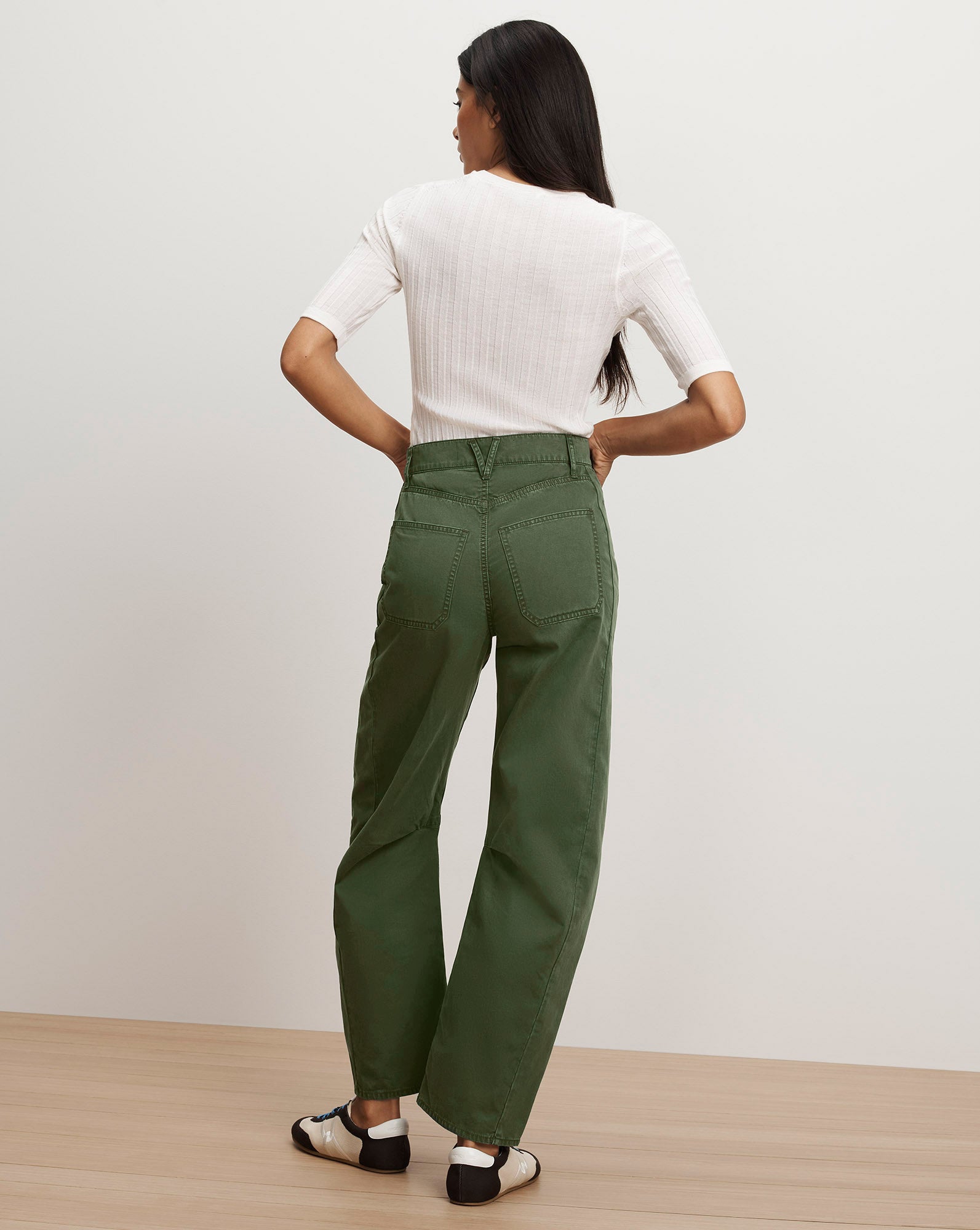 Veronica Beard Debois Merino Wool Top - Ivory