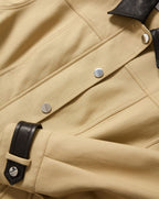 Veronica Beard Talla Peplum Jacket - Sand