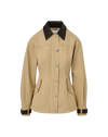 Veronica Beard Talla Peplum Jacket - Sand