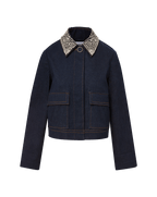Veronica Beard Barrington Denim Jacket - Midnight Wash