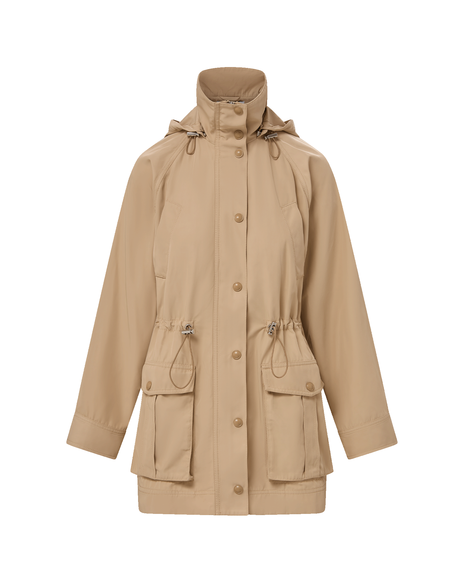 Veronica Beard Arnault Parka Jacket Sand