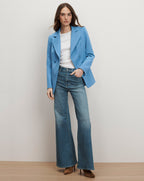Veronica Beard Amos Dickey Jacket - Blue Jasper