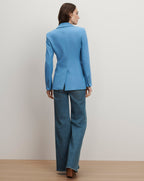 Veronica Beard Amos Dickey Jacket - Blue Jasper