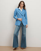 Veronica Beard Amos Dickey Jacket - Blue Jasper