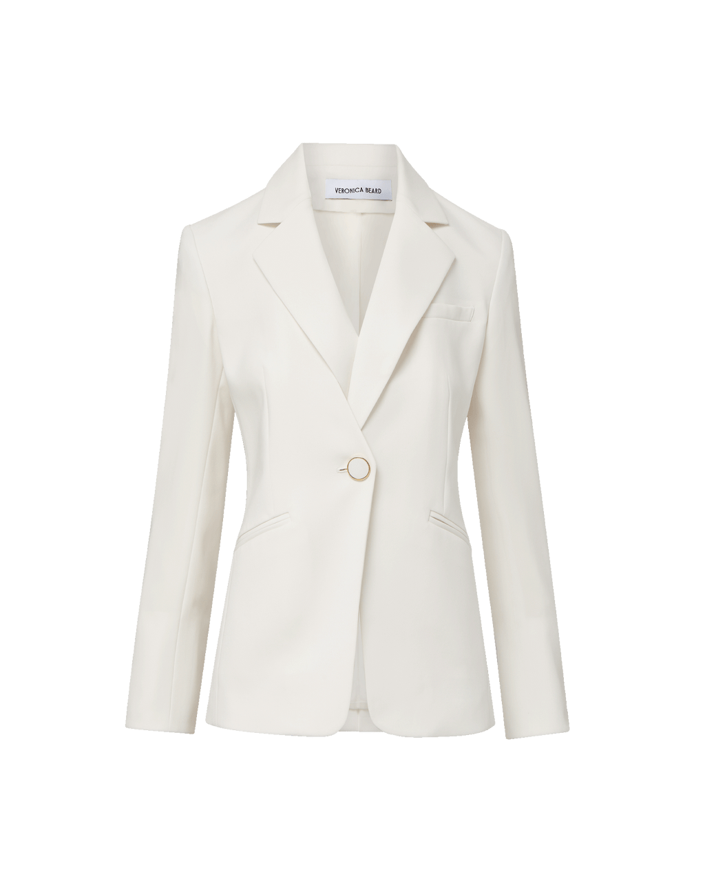 Veronica Beard Rossi Convertible Dickey Jacket - Dove White