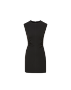 Veronica Beard Imara Crepe Mini Dress - Black