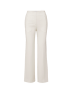 Veronica Beard Carys Cropped Pant - Dove White