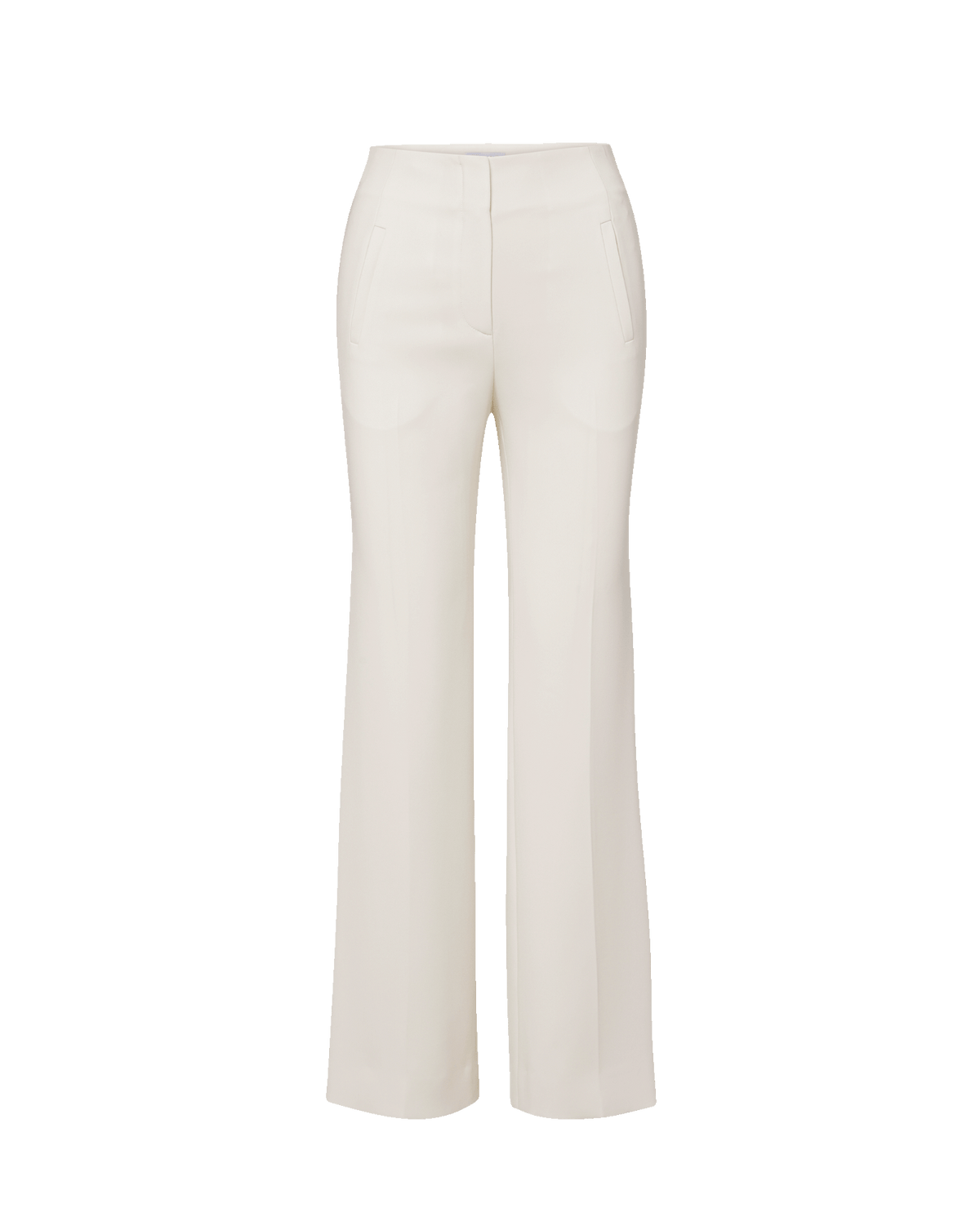 Veronica Beard Carys Cropped Pant - Dove White