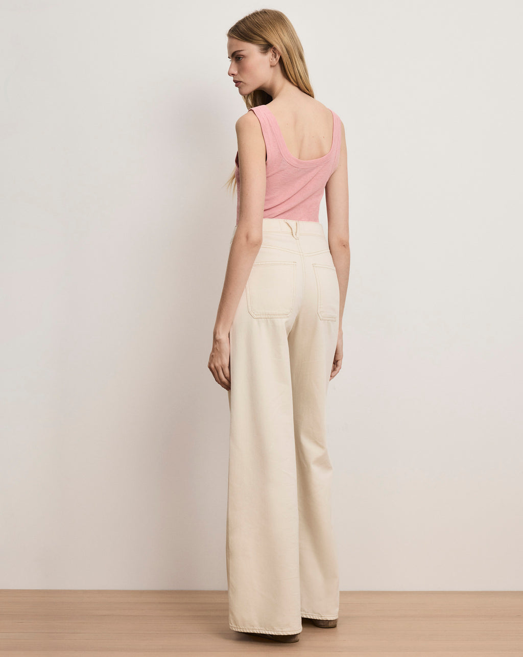 Veronica Beard Belvedere Knit Tank Top - Petal