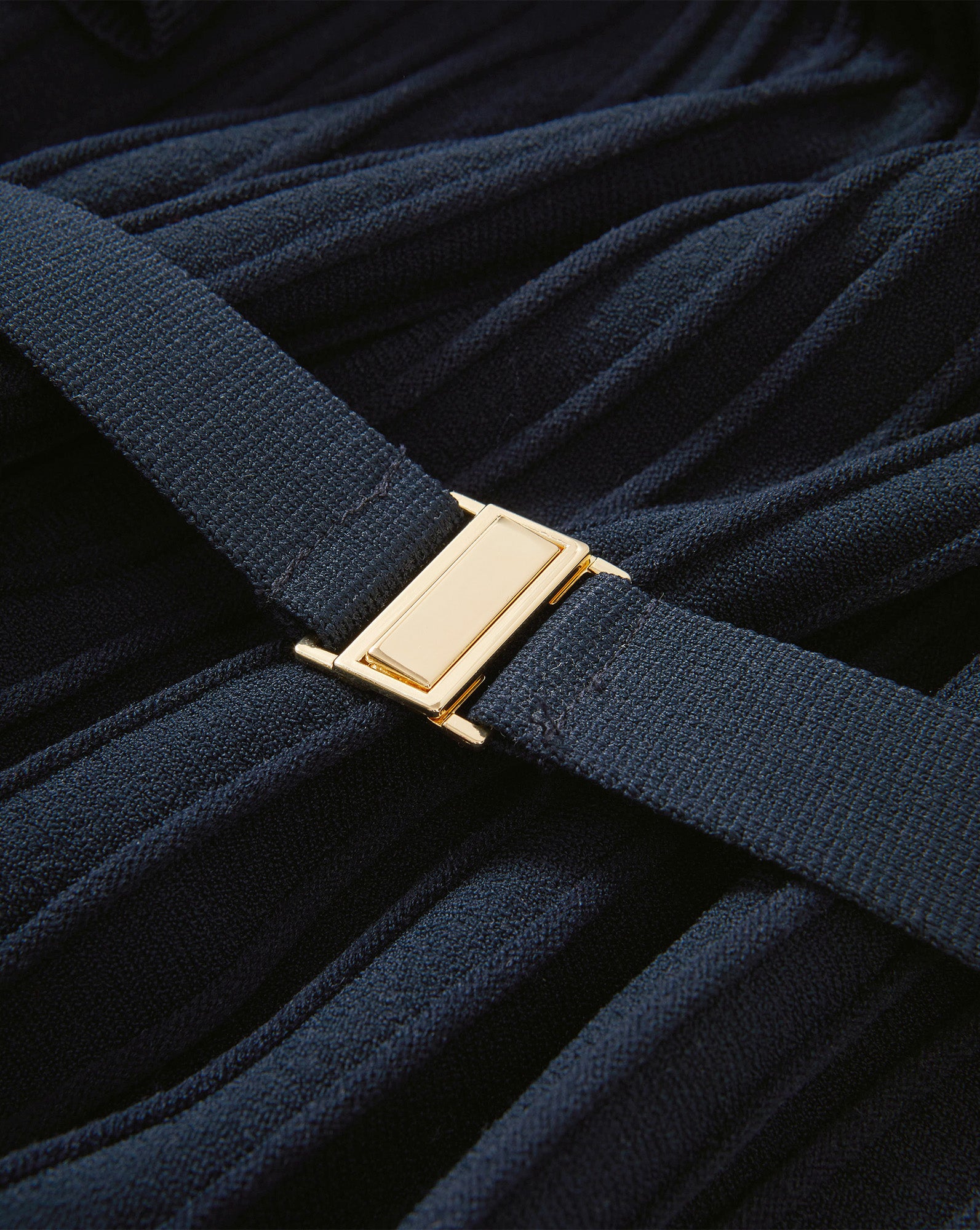 Robe midi Elthea ceinturée
