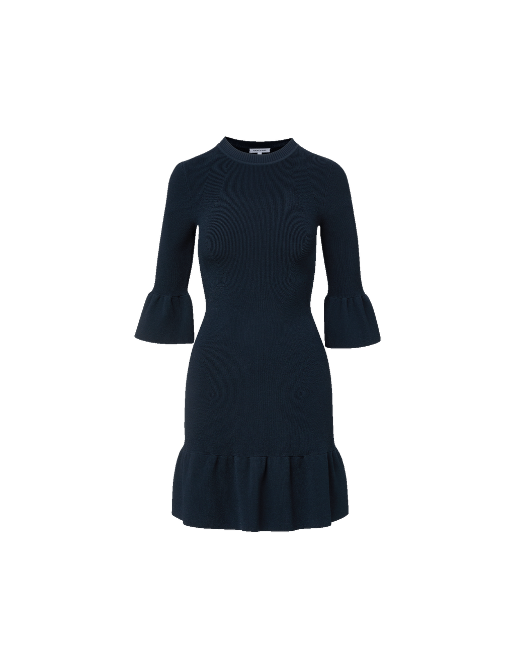 Veronica Beard Portia Knit Mini Dress Navy
