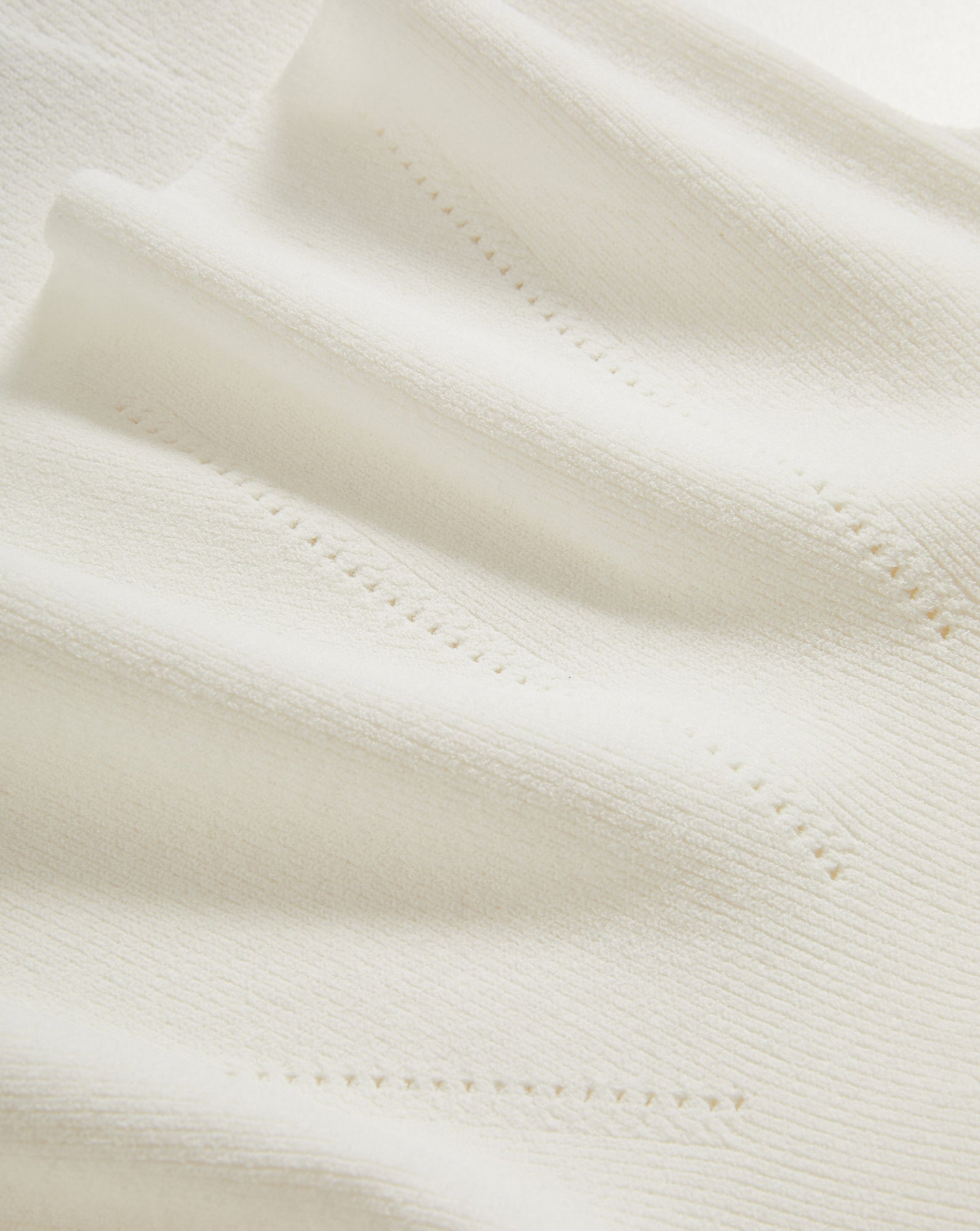 Veronica Beard Seraphine Knit Peplum Top - Off-White