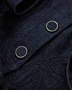 Veronica Beard Mirielle Eyelet Tank Top - Indigo Rinse