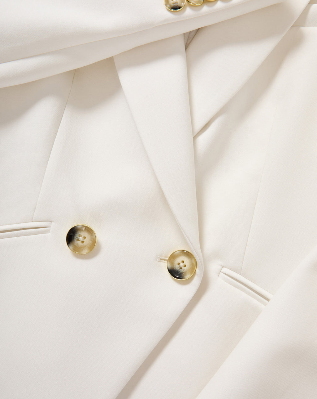 Veronica Beard Rickie Cropped Dickey Jacket - Off-White