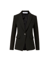 Veronica Beard Miller Single-Breasted Dickey Jacket - Black